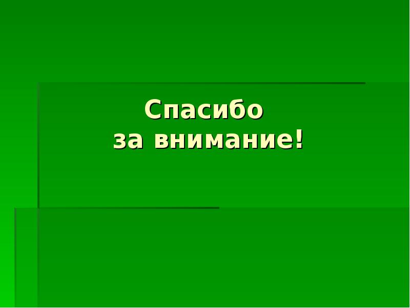 Спасибо  за внимание!