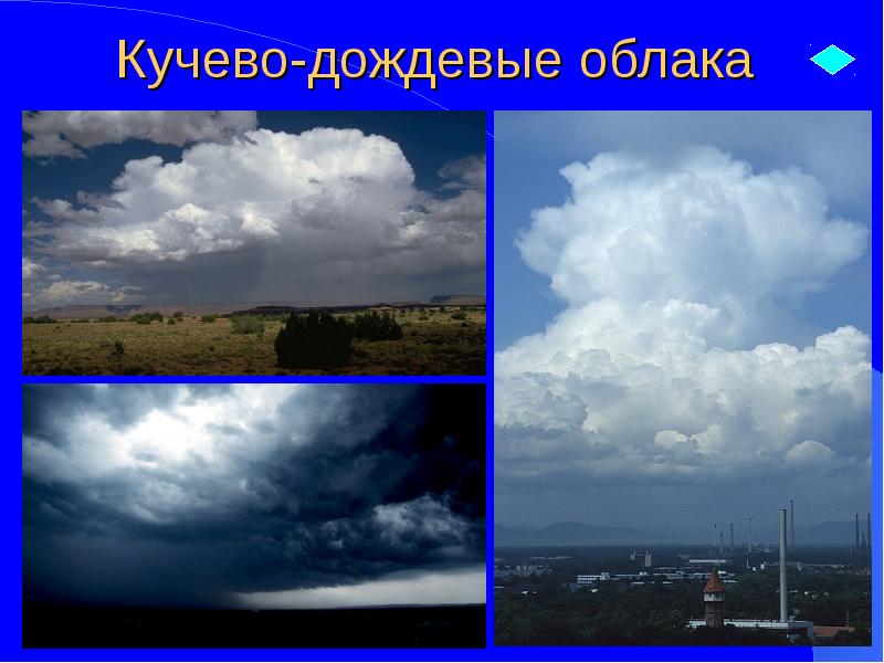 Кучево-дождевые облака Кучево-дождевые облака
