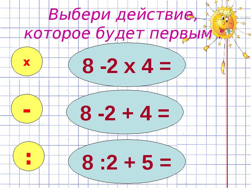 Презентация порядок выполнения действий скобки 2 класс школа россии презентация