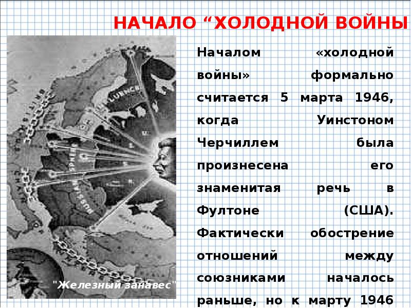 Презентация всеобщая история 11 класс начало холодной войны