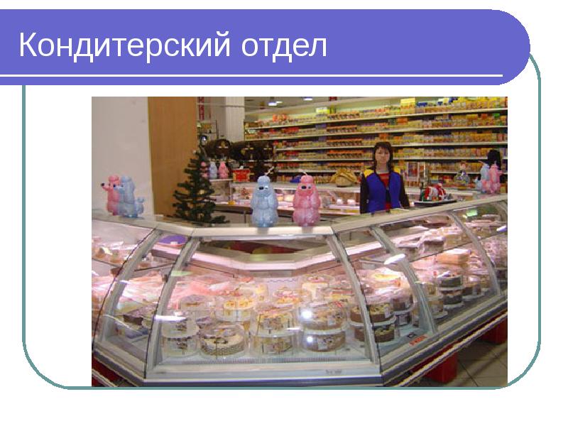 Презентация магазина продуктового магазина