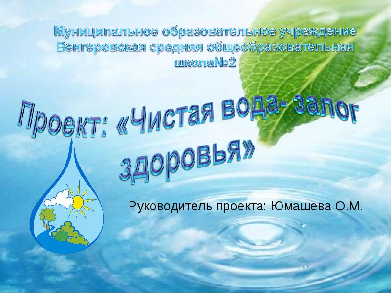 Проект чистая вода