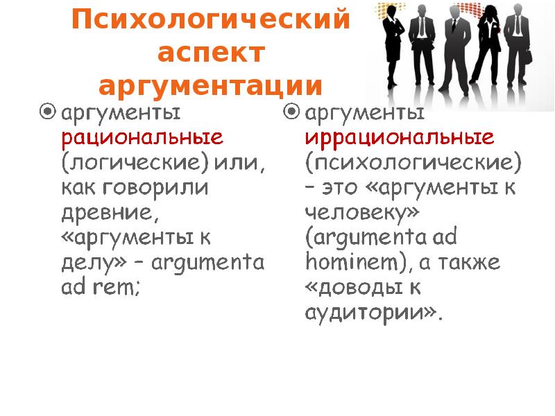 Иметь аспект. Психологические аспекты. Психологический аспект аргументации. Социально-психологические аспекты аргументации. Психические аспекты.