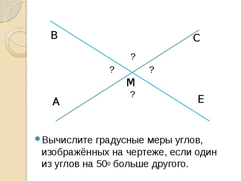 Какие углы называются вертикальными выполните чертеж