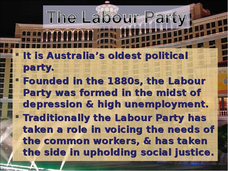 It is Australia’s oldest political party.
It is Australia’s oldest political It is Australia’s oldest political party.
It is Australia’s oldest political