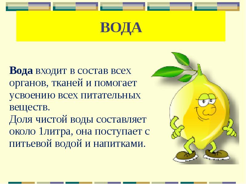 Здоровое питание 5 класс презентация по технологии