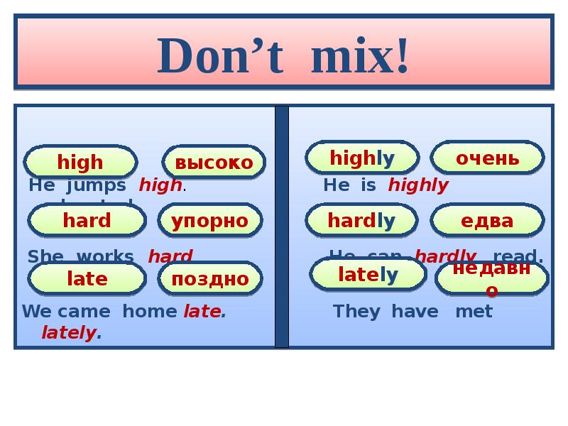 Had to have high high. Наречия hard hardly High highly late lately. Hardly наречие. Hard hardly late lately near nearly High highly правило. Наречие lately.