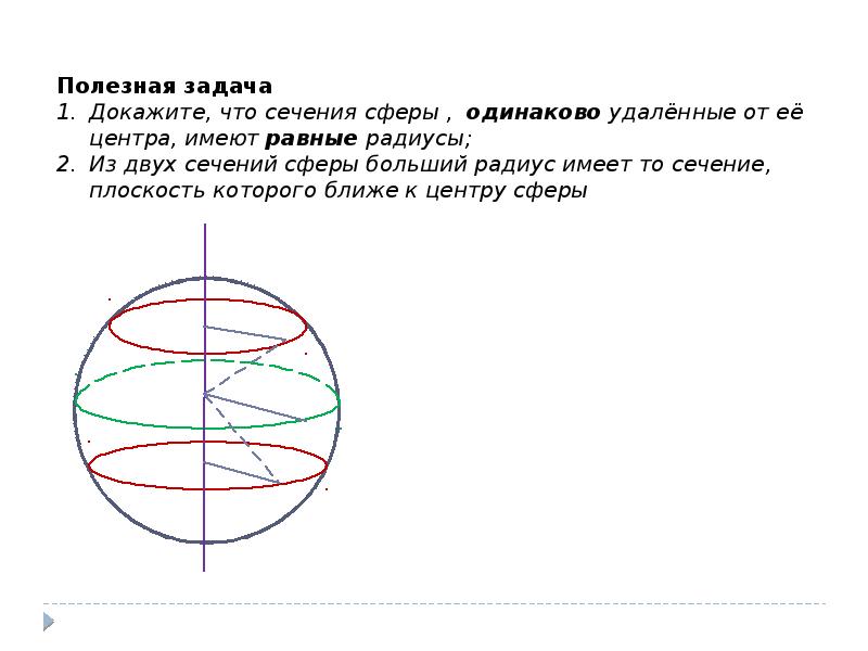 Проект сфера и шар