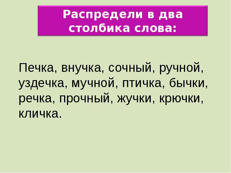 1 класс русский язык чк чн чт презентация