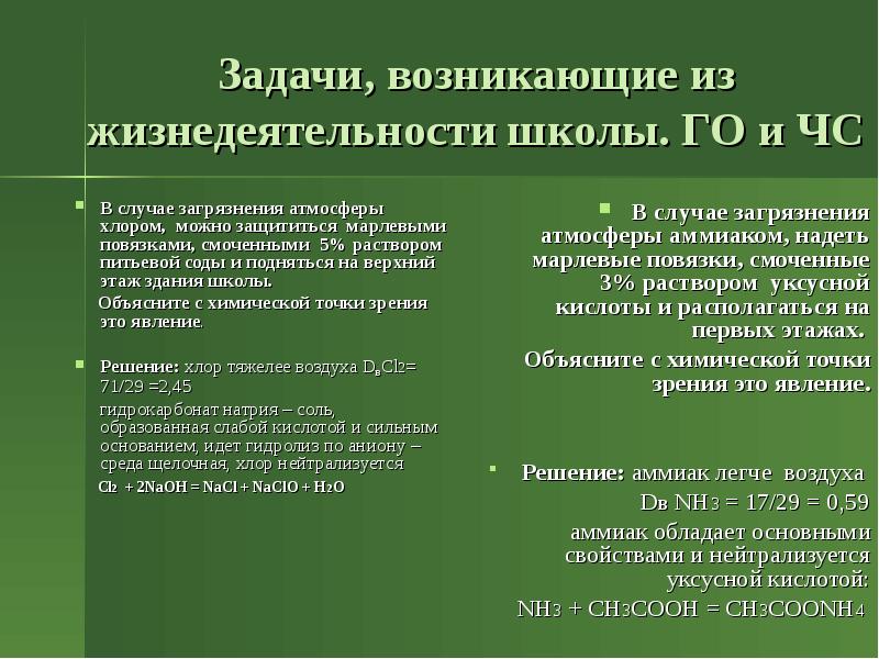 Химия и здоровье человека презентация, доклад, проект