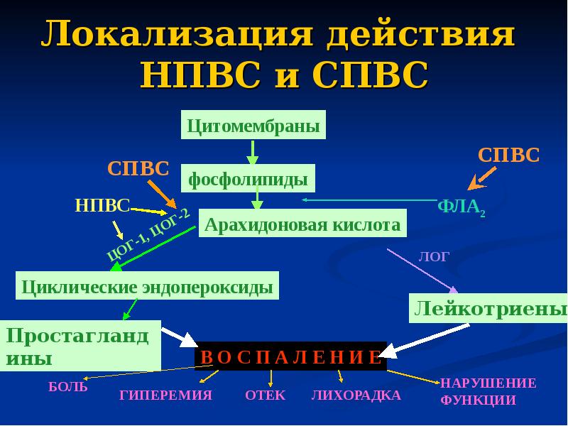 Нпвс презентация фармакология