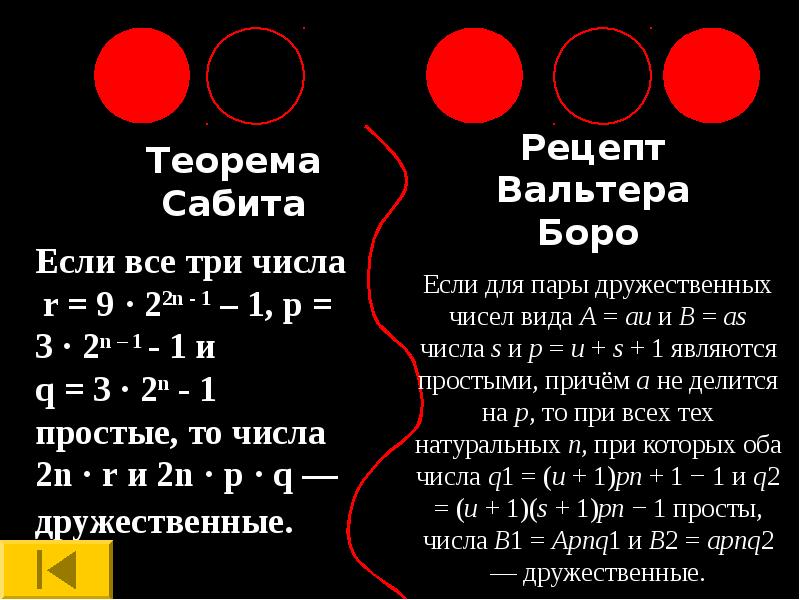 Совершенные и дружественные числа проект