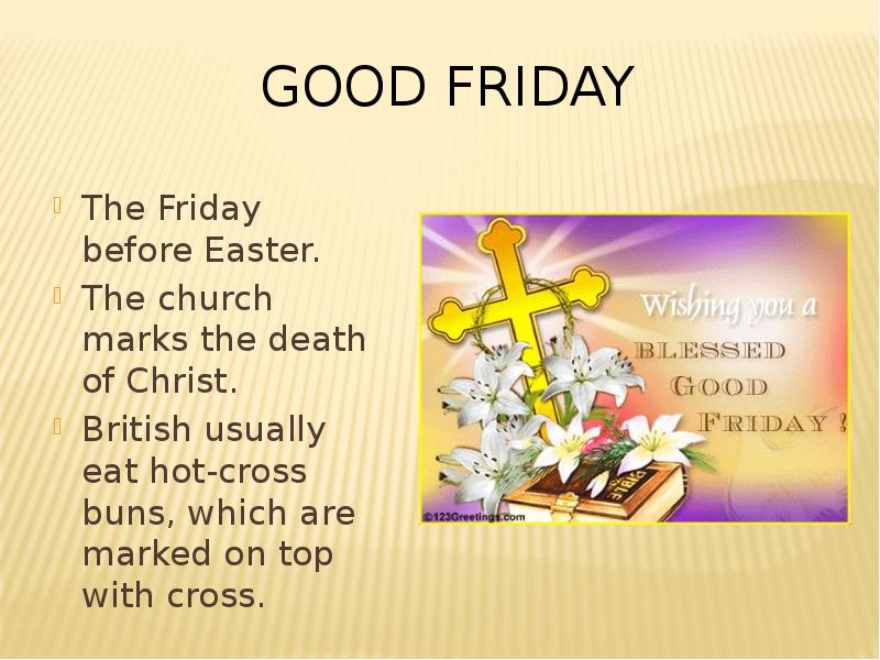 Презентация good friday