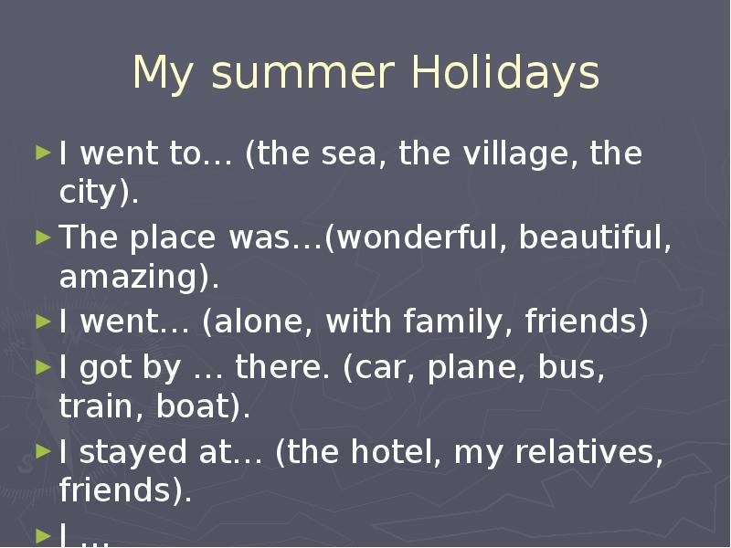 How did you spend. My Summer Holidays топик. Тема my Holidays. Summer Holidays текст. My Summer сочинение.