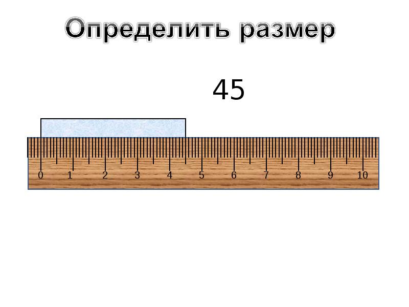 Линейка в презентации