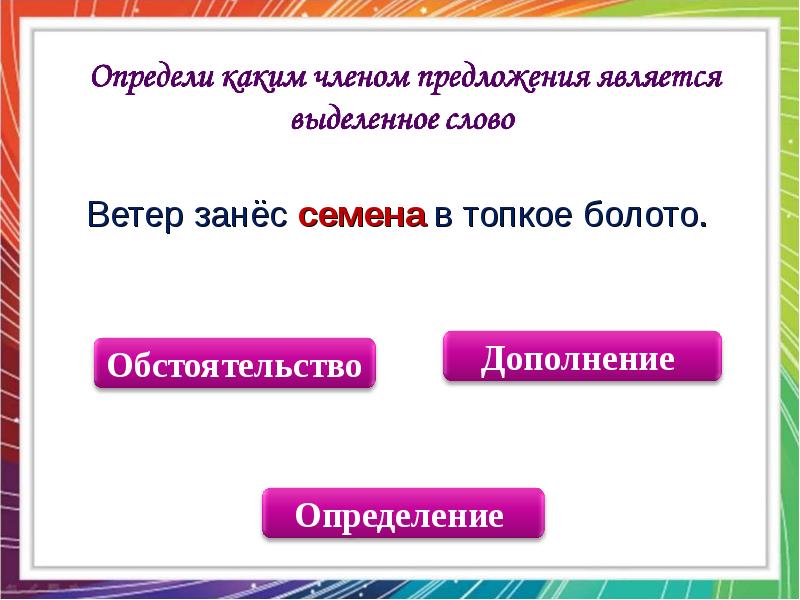 Каким членом предложения является выделенное слово. Каким членом предложения являются выделенные. Каким членом предложения является слово ветер. Определи каким членом предложения.