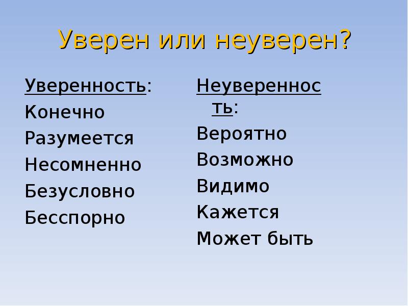 Уверена или уверенна