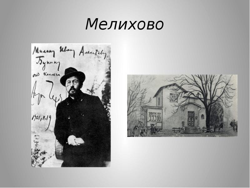 Чехов мелихово презентация