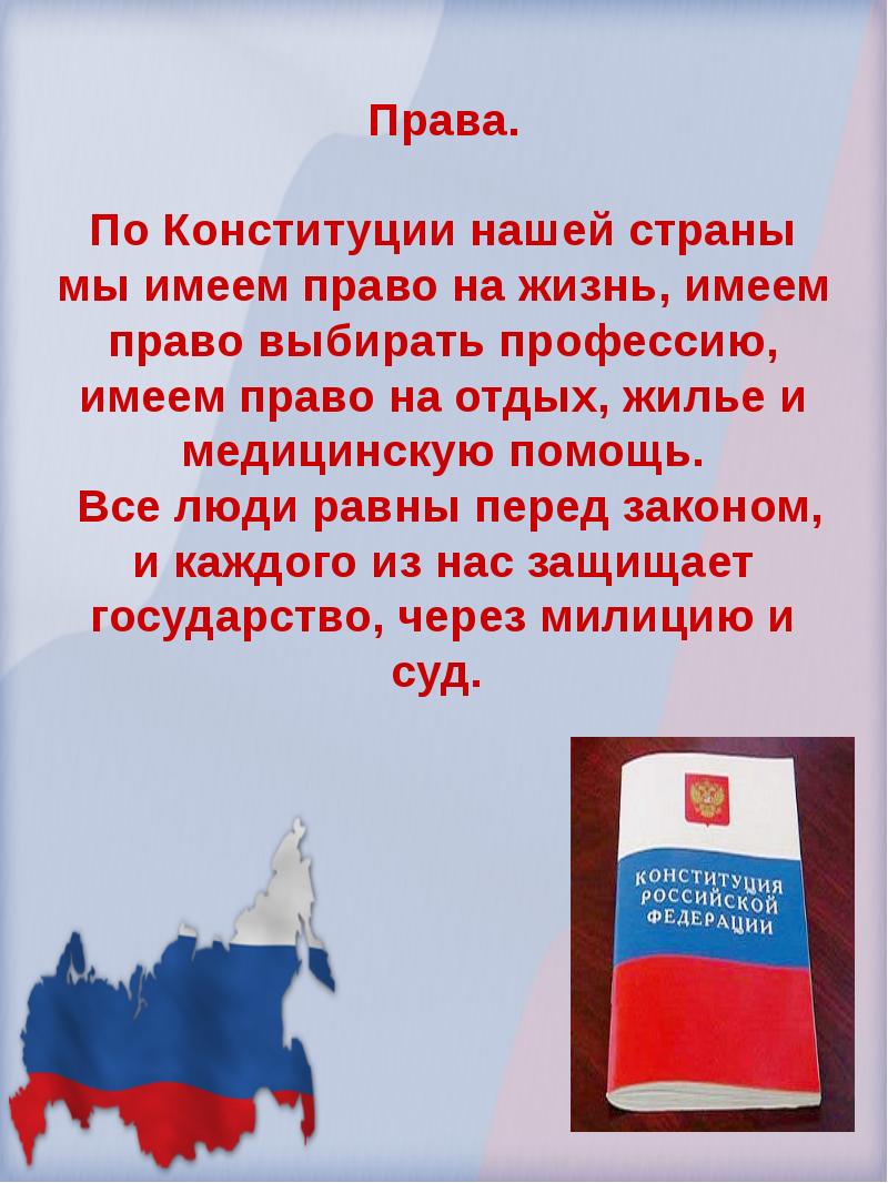 День конституции российской федерации презентация