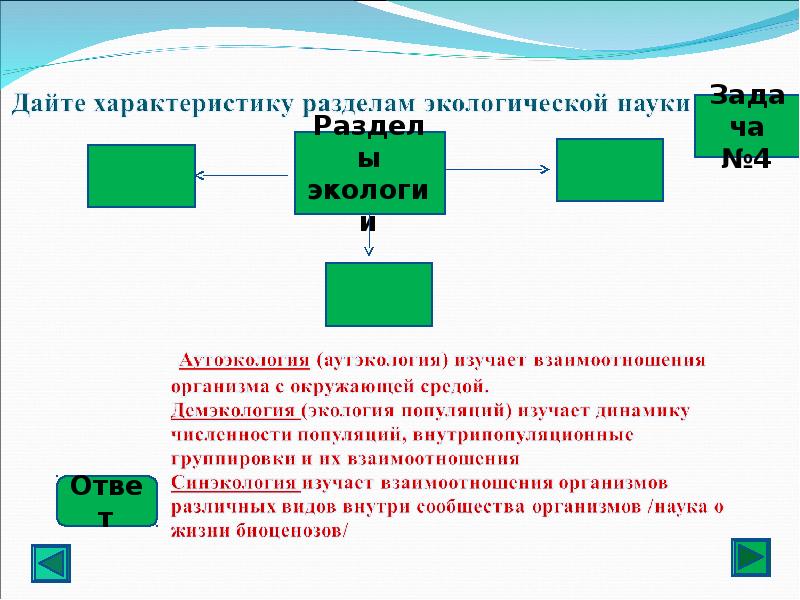 Интерактивная презентация по экологии