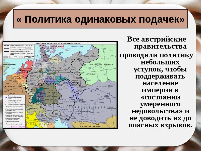 От австрийской империи к австро венгрии презентация 8 класс