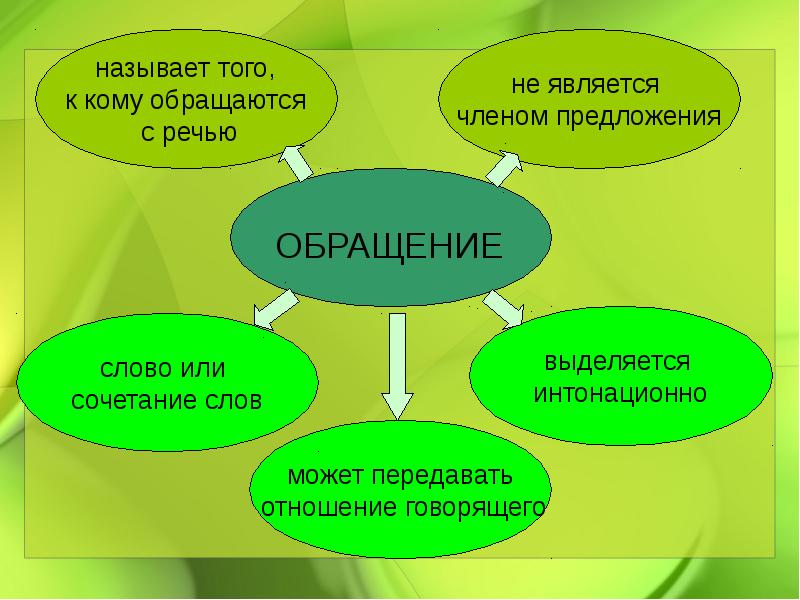 8 кл обращение презентация