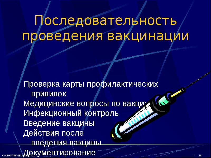 Общие вопросы вакцинопрофилактики презентация