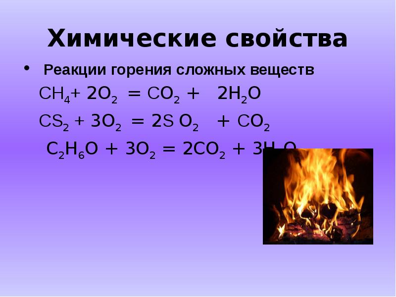 Уравнения реакций горения натрия