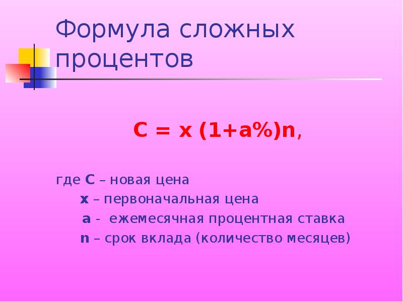 Формула сложного процента. Формула сложных процентов. Формула сложных процентов ЕГЭ. Задачи на проценты формулы ЕГЭ. Формулы на проценты ЕГЭ.