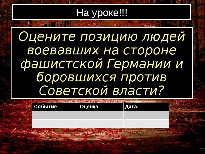 Презентация борьба народов ссср с фашизмом