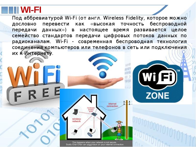 Безопасность wifi презентация