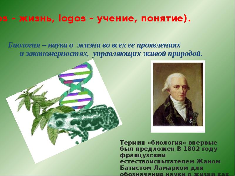 Презентация биология наука о живой природе 6 класс