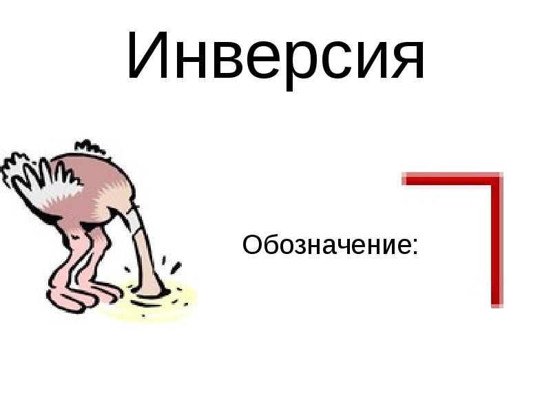 Инверсия изображения это