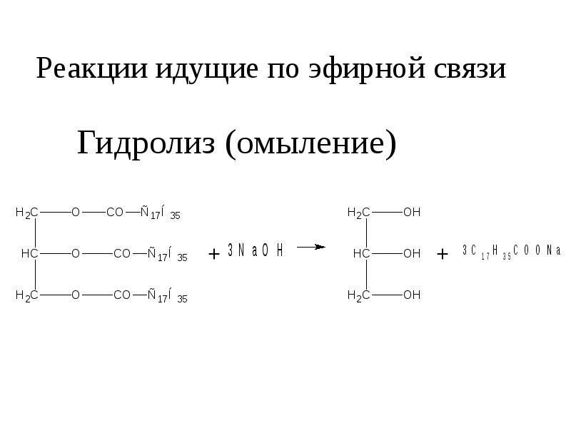 Химические свойства липидов. Реакции присоединения липидов. Качественные реакции на липиды. Получение липидов реакция.