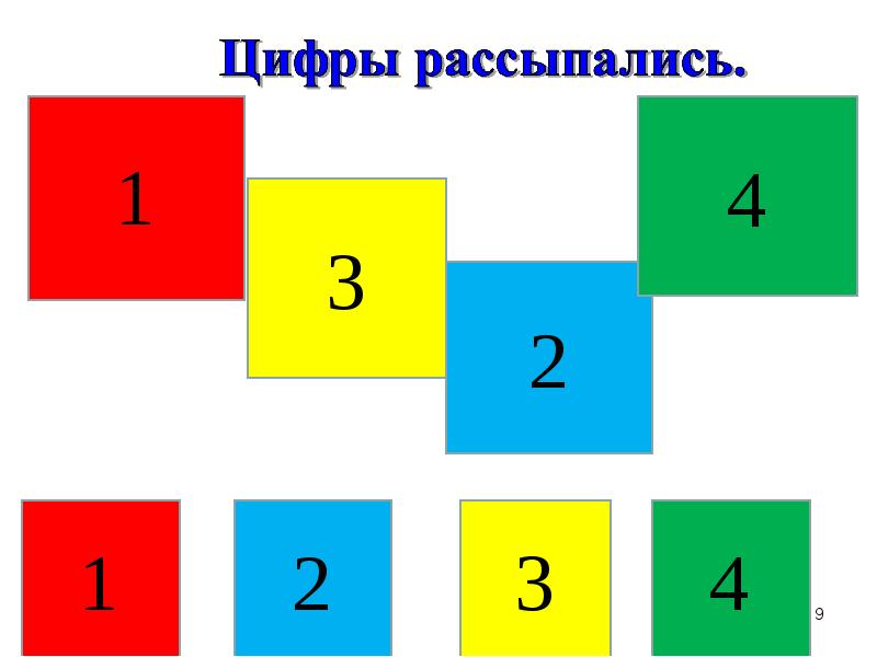 Число 4 и цифра 4 для дошкольников презентация