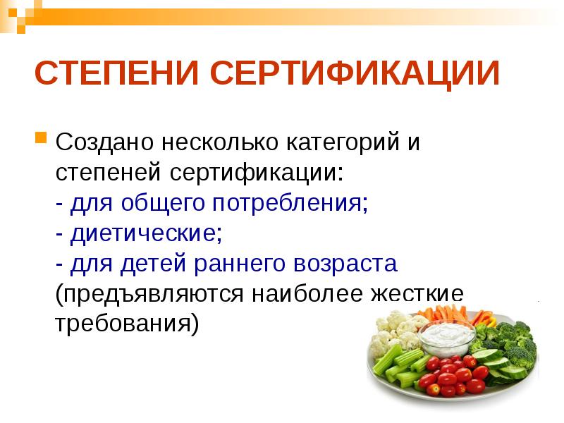 Презентация экологически чистые продукты питания