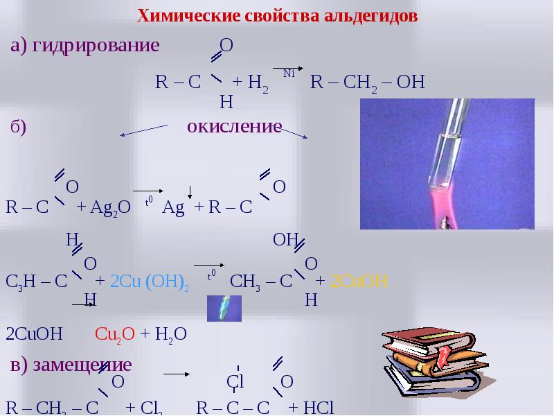 Альдегиды презентация 10 класс