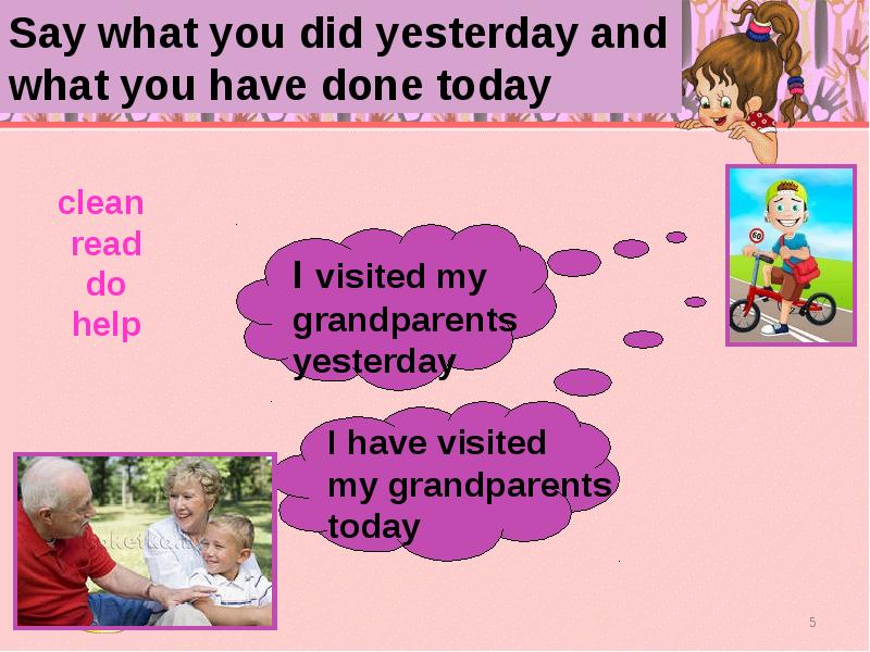 What you friends to do yesterday. What did you do yesterday. Проект по английскому языку grandparents. What do you do to help your Family 4 класс презентация. Yesterday my Family and i visited my grandparents.