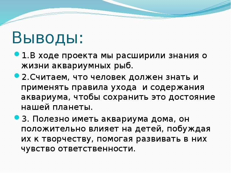 В ходе проекта