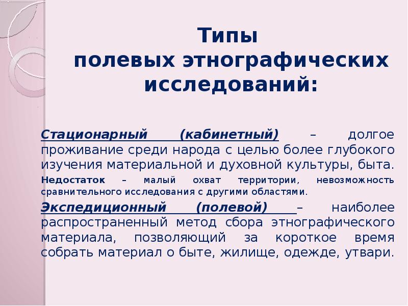 Этнокультурное исследование