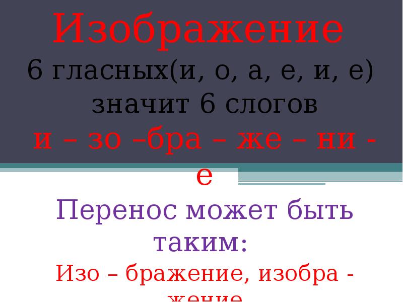 Сколько в слове гласных столько и слогов правило в картинках