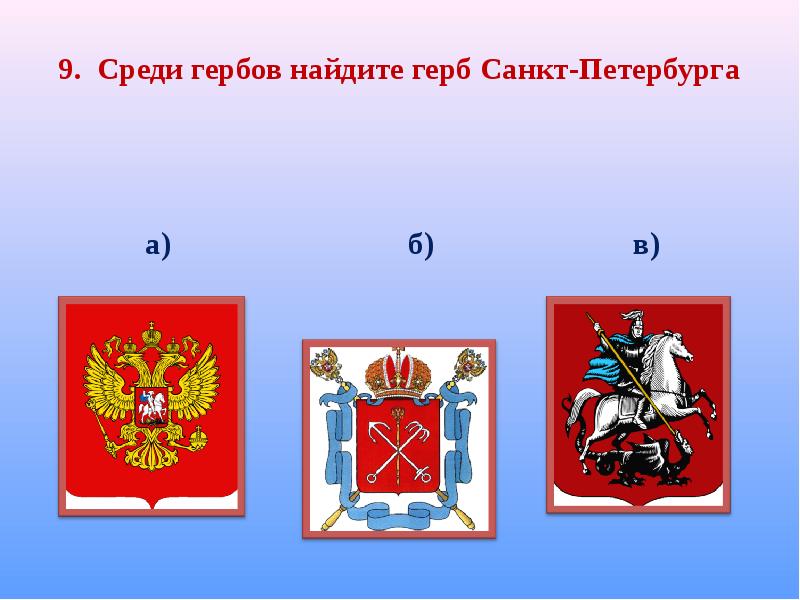 Презентация викторина по санкт петербургу