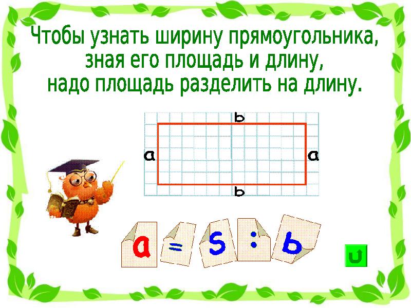 Задачи на площадь и периметр 4 класс презентация