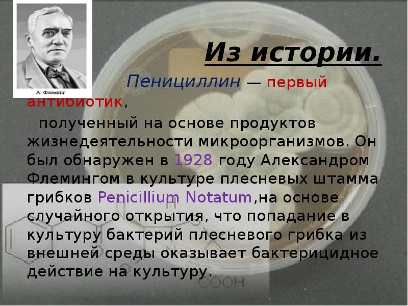 Есть ли пенициллин в