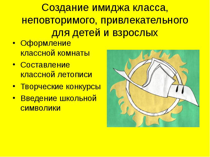 Формирование образа класса