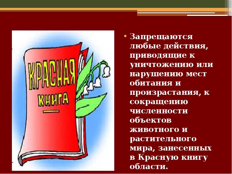 Красная книга вологодской области презентация 1 класс