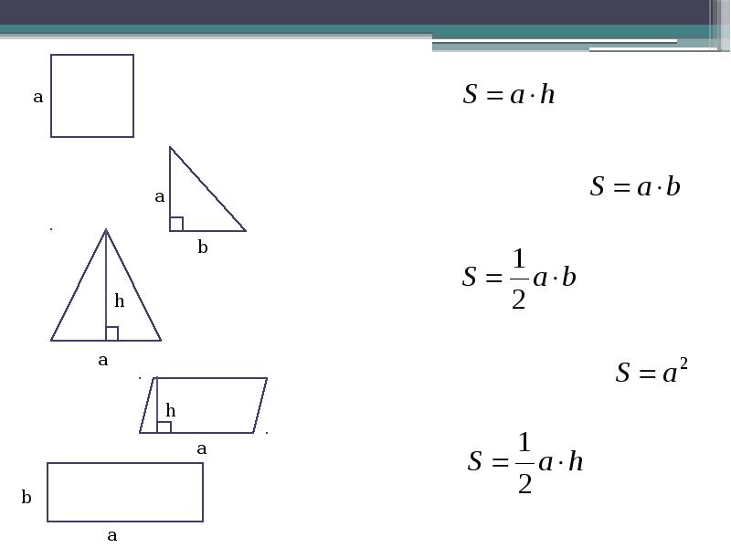 Площадь трапеции презентация