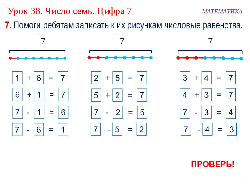 Число и цифра 7 тех карта - 95 фото