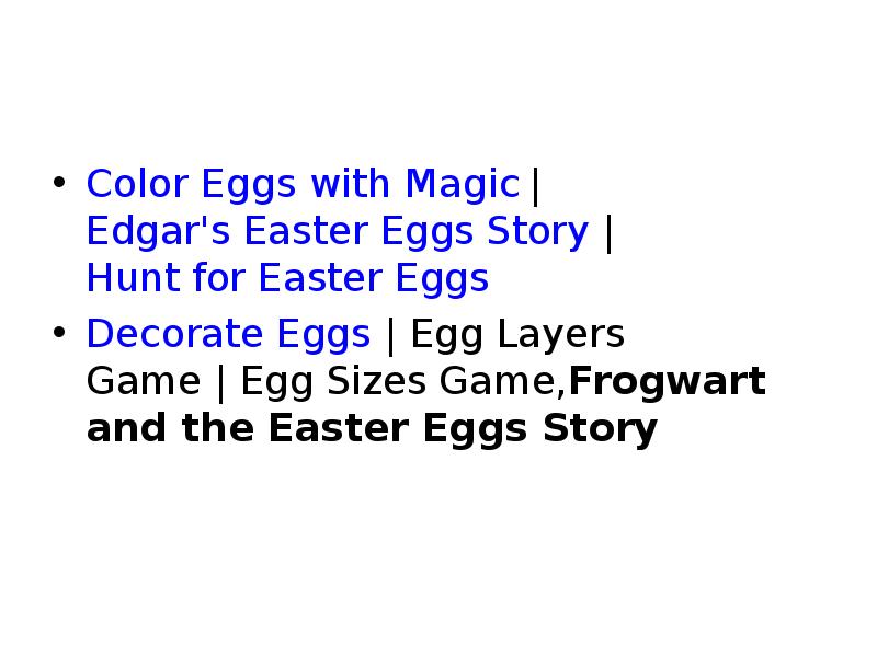 Color Eggs with Magic&nbsp;|&nbsp;Edgar's Easter Eggs Story&nbsp;|&nbsp;Hunt for Easter Eggs Color