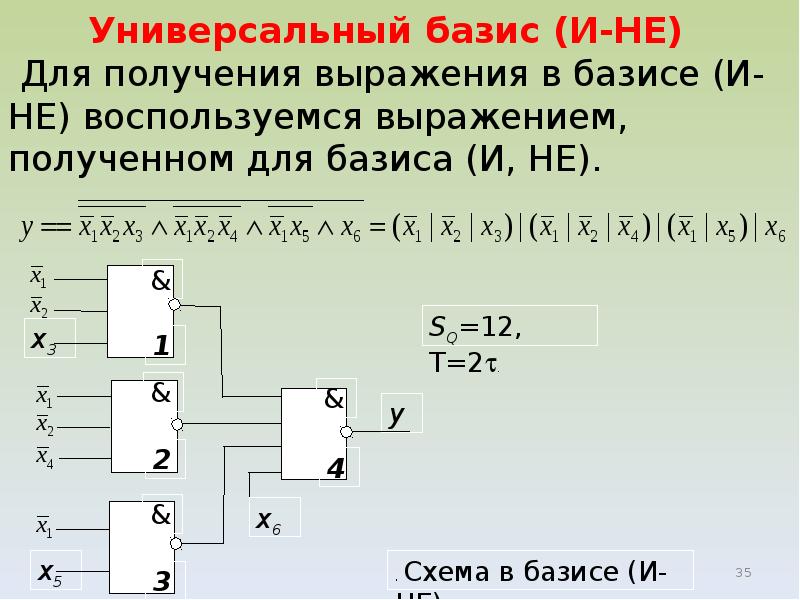 Комбинационные логические схемы